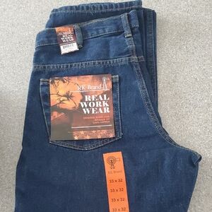 WorkWear RK Mens Jeans NWT